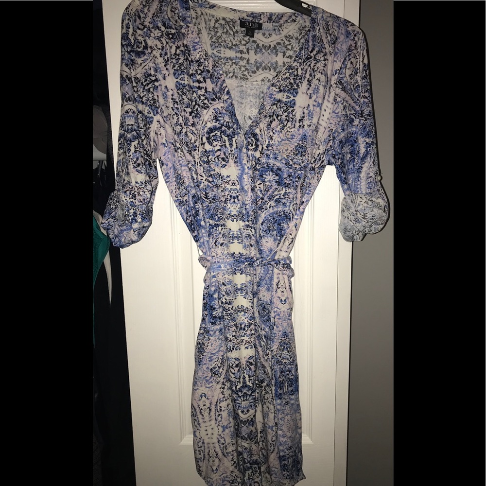 Cute wrap t-shirt type dress. Multi color